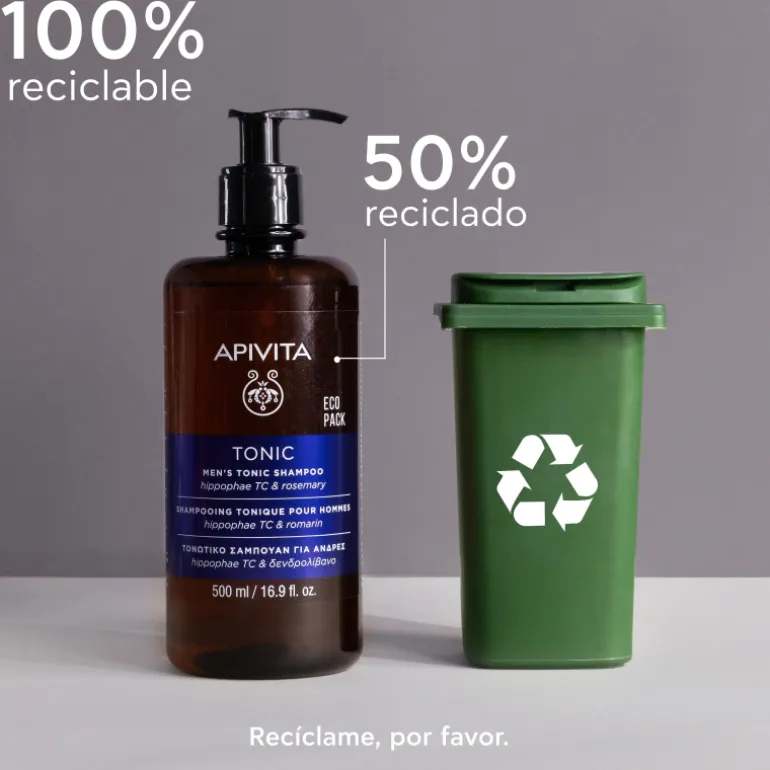 Champú Tonificante para Hombre para la Caída del Cabello 500 ml