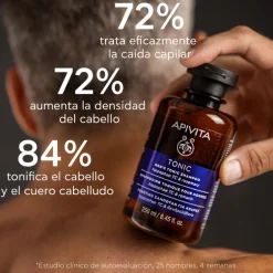 Champú Tonificante para Hombre para la Caída del Cabello