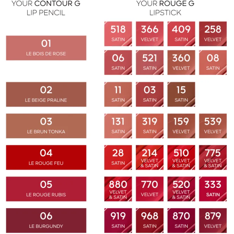 Contour G Lápiz de Labios