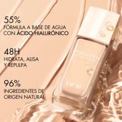 DIOR FOREVER HYDRA NUDEFondo de maquillaje acabado natural 24h hidratación 48h