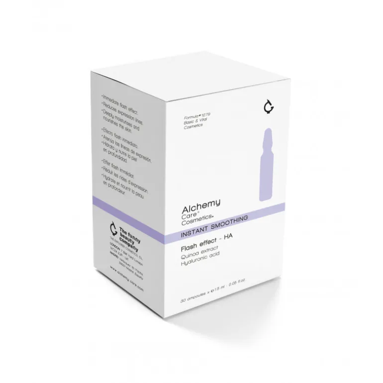 INSTANT SMOOTHING FLASH EFFECT - HA 30 AMPOLLAS X 15 ML