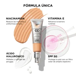 IT COSMETICS CC+ CREAM BASE DE MAQUILLAJE CON SPF50+