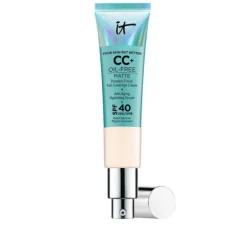 IT COSMETICS CC+ OIL-FREE MATTE BASE DE MAQUILLAJE CON SPF 40+
