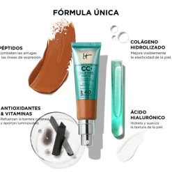 IT COSMETICS CC+ OIL-FREE MATTE BASE DE MAQUILLAJE CON SPF 40+
