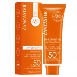 LANCASTER SUN SENSITIVE OIL-FREE MILKY FLUID SPF50 50 ML