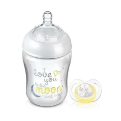 NUBY BIBERÓN  ANTICÓLICO I LOVE YOU