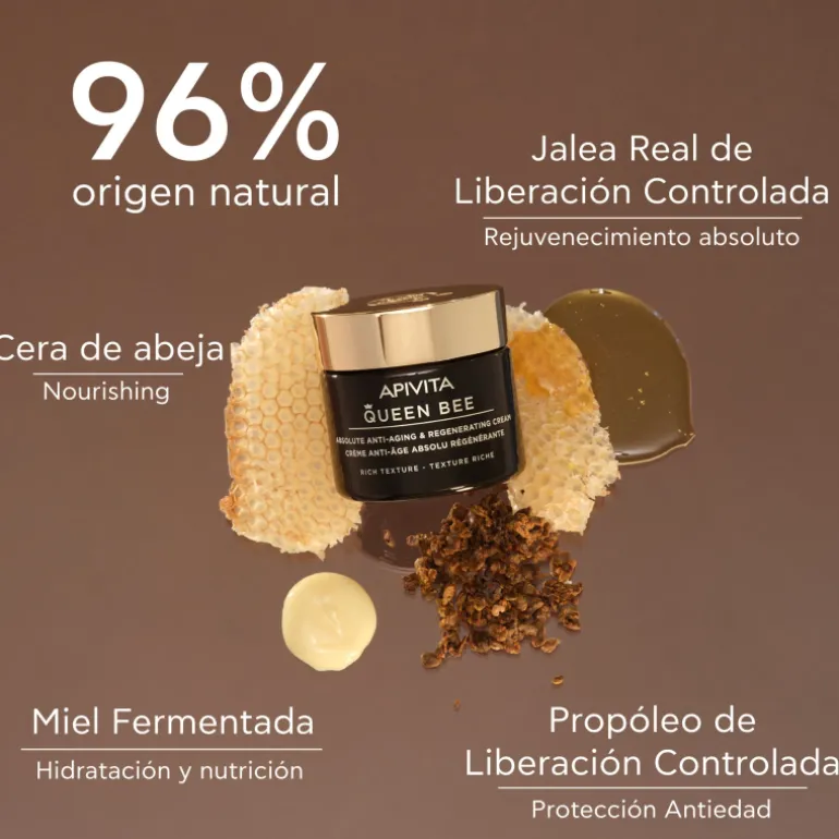 Queen Bee Crema Regeneradora Antiedad Absoluto Textura Rica 50 ml