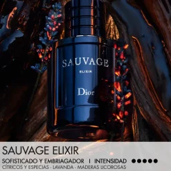 SAUVAGE ELIXIRElixir - notas especiadas, frescas y amaderadas