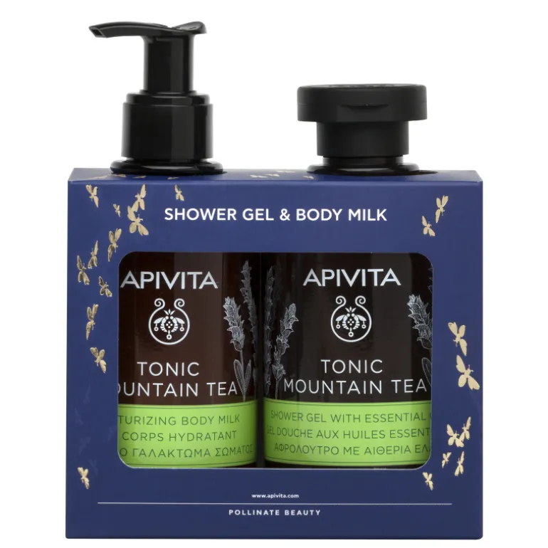 SET APIVITA SHOWER GEL & BODY MILK