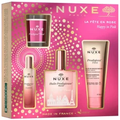SET HUILE PRODIGIEUSE HAPPY IN PINK
