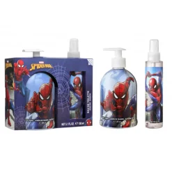 SET SPIDERMAN JABON DE MANOS 500ML CON BODY SPRAY