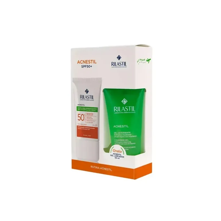 Set Sun System Acnestil Crema SPF50+ + Regalo