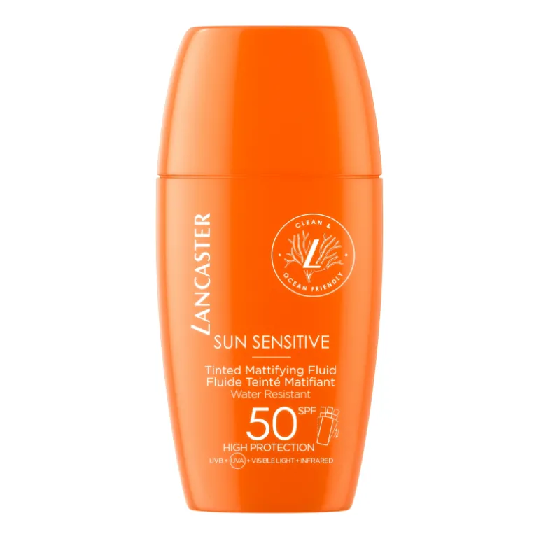 SUN SENSITIVE TINTED MATTIFYING FLUID SP