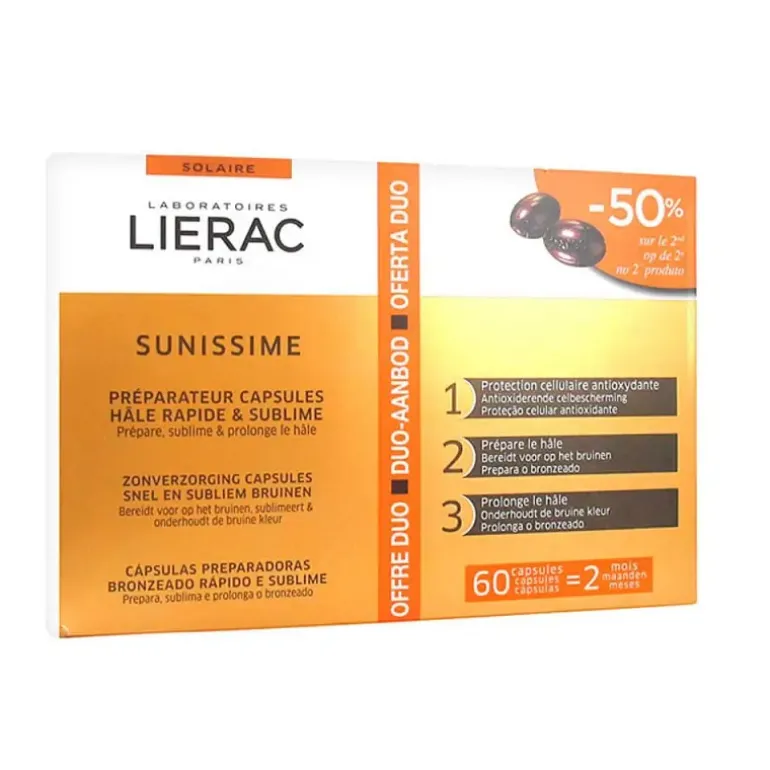 SUNISSIME DUO CÁPSULAS SOLARES